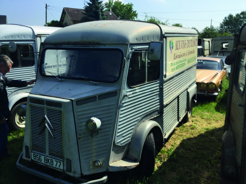 Specific Oldtimer Citroen HY k renovaci a prodeji